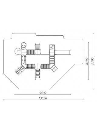 Ігровий майданчик Класік-44 Ігровий майданчик Класік-44